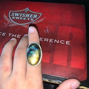 Labradorite ring